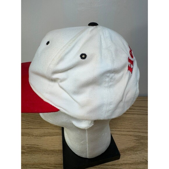 Vintage IU Indiana Hoosiers Hat Snapback Cap by Starter‎ The Right Hat White Red - Picture 3 of 8